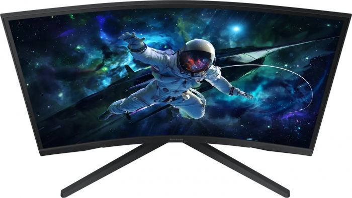 Monitor Gaming Curvat Samsung G55C, 27" QHD 2560 x 1440, VA, 165 Hz, Black [4]