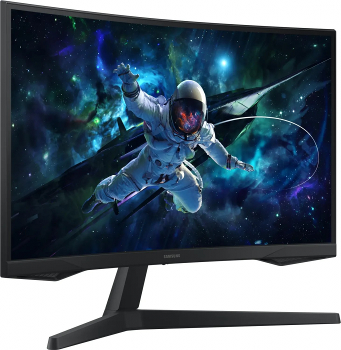 Monitor Gaming Curvat Samsung G55C, 27" QHD 2560 x 1440, VA, 165 Hz, Black [2]