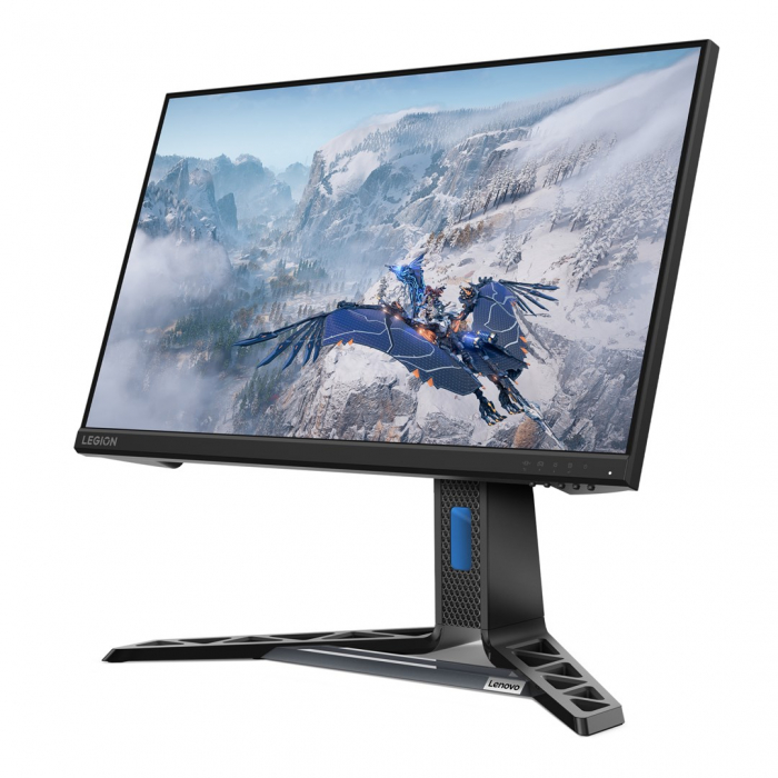 Monitor Gaming Lenovo Legion R24e, 23.8" Full HD 1920 x 1080, IPS, 180 Hz, FreeSync, Raven Black [2]