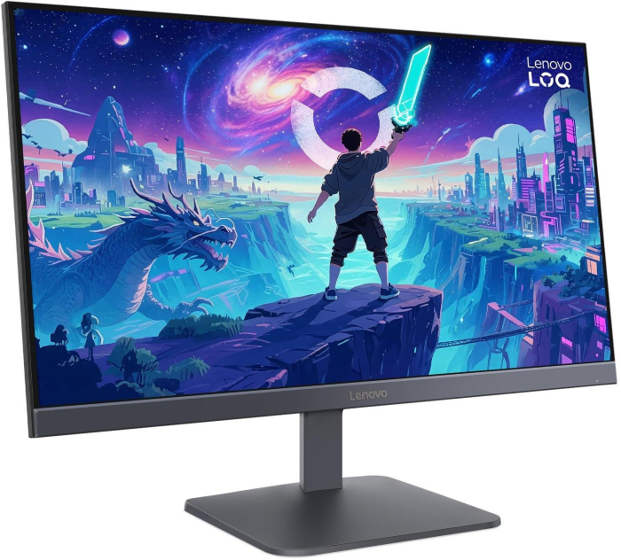 Monitor Gaming Lenovo LOQ, 23.8" Full HD 1920 x 1080, IPS, 4 ms, 200 Hz, Black [3]
