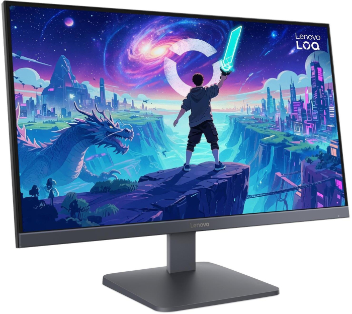 Monitor Gaming Lenovo LOQ, 27" Full HD 1920 x 1080, IPS, 4 ms, 200 Hz, Black [2]