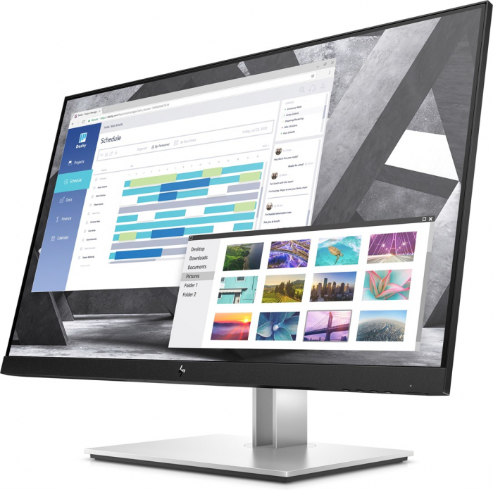 Monitor HP E-Series E27q G4, 27" QHD 2560 x 1440, IPS, 5 ms, 60 Hz, Black [3]