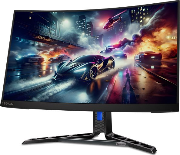 Monitor Lenovo Legion R27qc-30, 27" QHD 2560 x 1440, LED, 4 ms, 180 Hz, Black [2]
