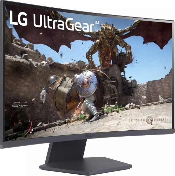 Monitor LG 27GS60QC-B, 27" QHD 2560 x 1440, VA, 1 ms, 180 Hz, Black [3]