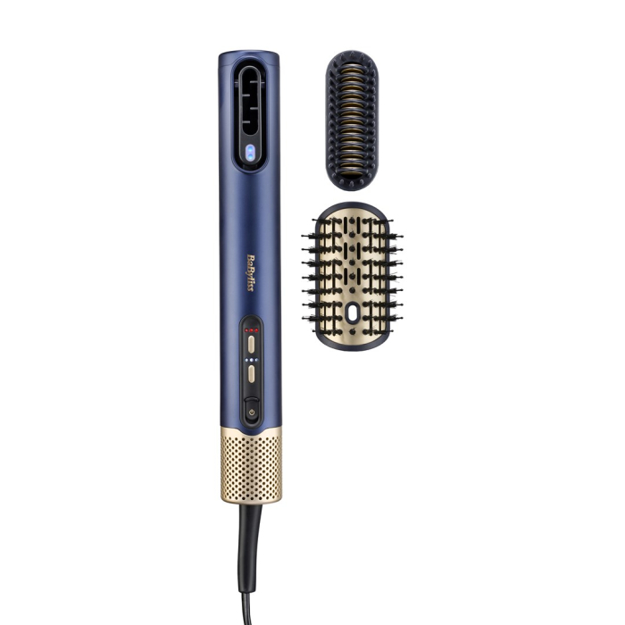 Perie de Păr Electrică BaByliss, 1600 W, 3 viteze, 4 trepte temperatură, Anti Fizz, Navy pukika.ro [7]