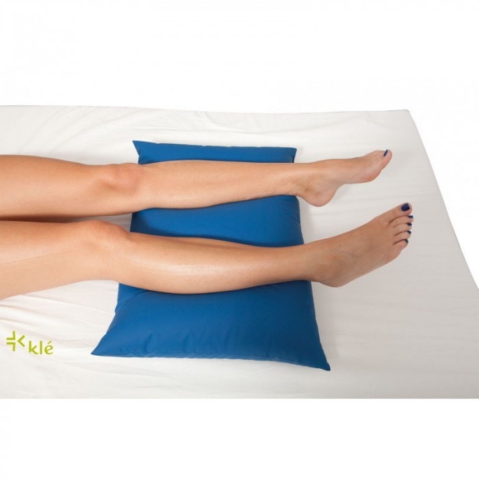 Perna ortopedica Aston pentru pozitionarea picioarelor in timpul somnului, lungime 53 cm, Albastru pukika.ro [2]