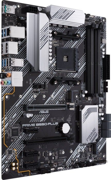 Placă de Bază ASUS PRIME B550-PLUS, Socket AM4, Chipset AMD B550, ATX, Black pukika.ro [3]