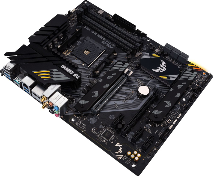 Placă de Bază ASUS TUF GAMING B550-PLUS WIFI, Socket AM4, Chipset AMD B550, ATX, Black pukika.ro [3]
