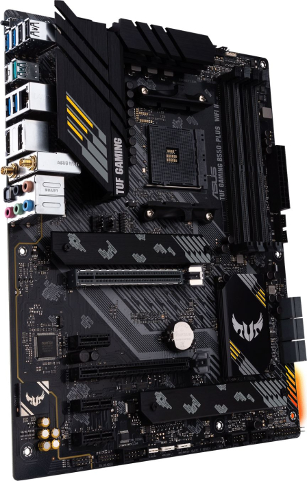 Placă de Bază ASUS TUF GAMING B550-PLUS WIFI, Socket AM4, Chipset AMD B550, ATX, Black pukika.ro [5]