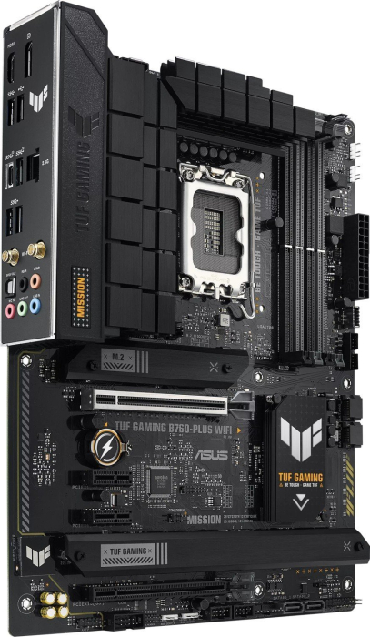 Placă de Bază ASUS TUF GAMING B760-PLUS WIFI, Socket LGA 1700, Chipset Intel B760, ATX, Black pukika.ro [5]