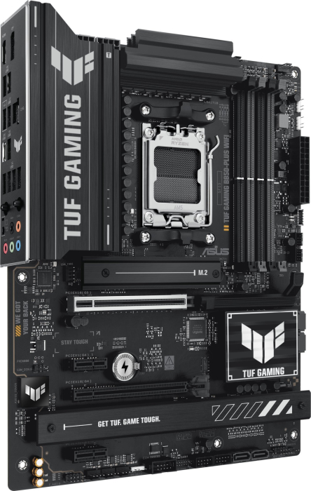 Placă de Bază ASUS TUF GAMING B850-PLUS WIFI, Socket AM5, Chipset AMD B850, ATX, Black pukika.ro [3]