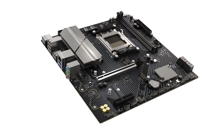 Placă de Bază Sapphire, Socket AM5, Chipset AMD B650, micro ATX, Black pukika.ro [7]