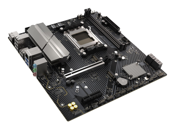 Placă de Bază Sapphire, Socket AM5, Chipset AMD B650, micro ATX, Black pukika.ro [4]