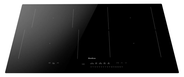 Plită cu Inducție Amica PIM6541PHTSUN 3.0, 59 cm, 4 Zone, Touch Control, Funcție Booster, Timer, Negru pukika.ro [2]
