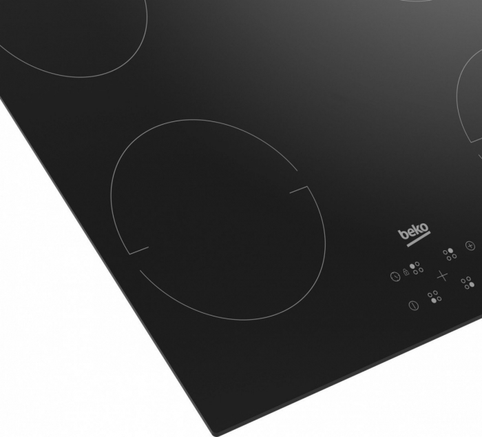 Plită cu Inducție Beko HII64401QT, 60 cm, 4 Zone, Touch Control, Booster, Pan Detection, Timer, Negru pukika.ro [4]