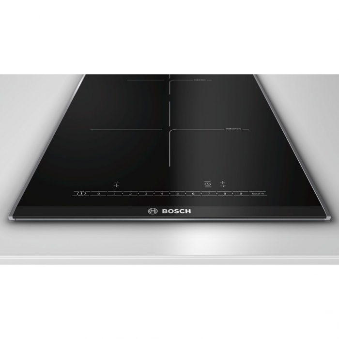 Plită cu inducție Bosch PIB375FB1E, Domino 30 cm, 2 zone, DirectSelect, PowerBoost, Negru pukika.ro [2]