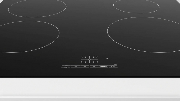 Plită cu inducție Bosch PIE611BB5E, 60 cm, 4 zone, TouchSelect, PowerBoost, ReStart, sticlă vitroceramică, Negru pukika.ro [3]