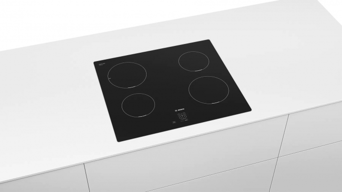 Plită cu inducție Bosch Serie 2 PUG611AA5E, 60 cm, 4 zone, TouchSelect Basic, PowerBoost, sticla vitroceramica, Negru pukika.ro [4]