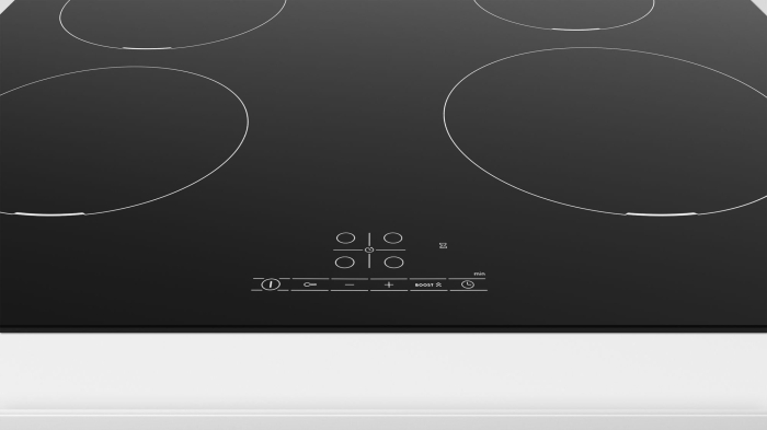 Plită cu Inducție Bosch Serie 4, 59 cm, 4600 W, 4 zone, Touch, Negru pukika.ro [3]