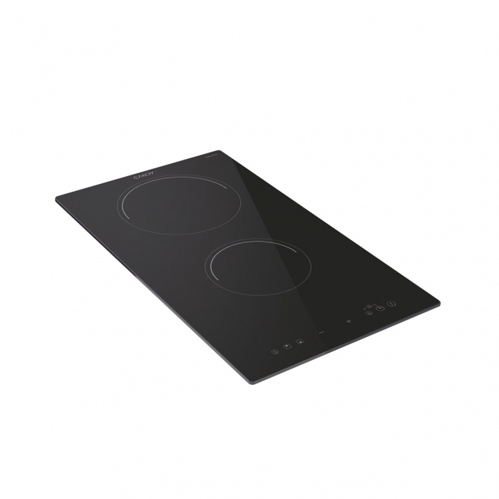Plită cu Inducție Candy CID 30/1, 30 cm, 2 Zone, Touch Control, Funcție Boost, Timer, Sticlă Vitroceramică Neagră pukika.ro [2]