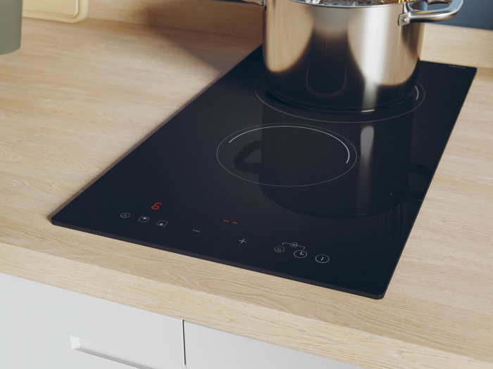 Plită cu Inducție Candy CID 30/1, 30 cm, 2 Zone, Touch Control, Funcție Boost, Timer, Sticlă Vitroceramică Neagră pukika.ro [6]