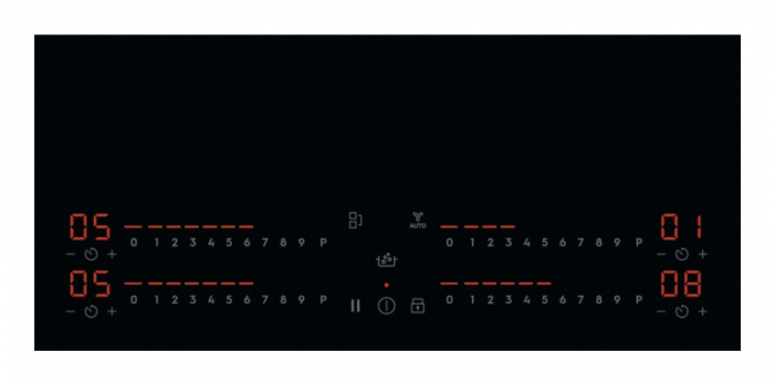 Plită cu Inducție Electrolux EIS62453, 59 cm, 4 Zone, Hob2Hood, SenseBoil, PowerBoost, Timer, Negru pukika.ro [5]
