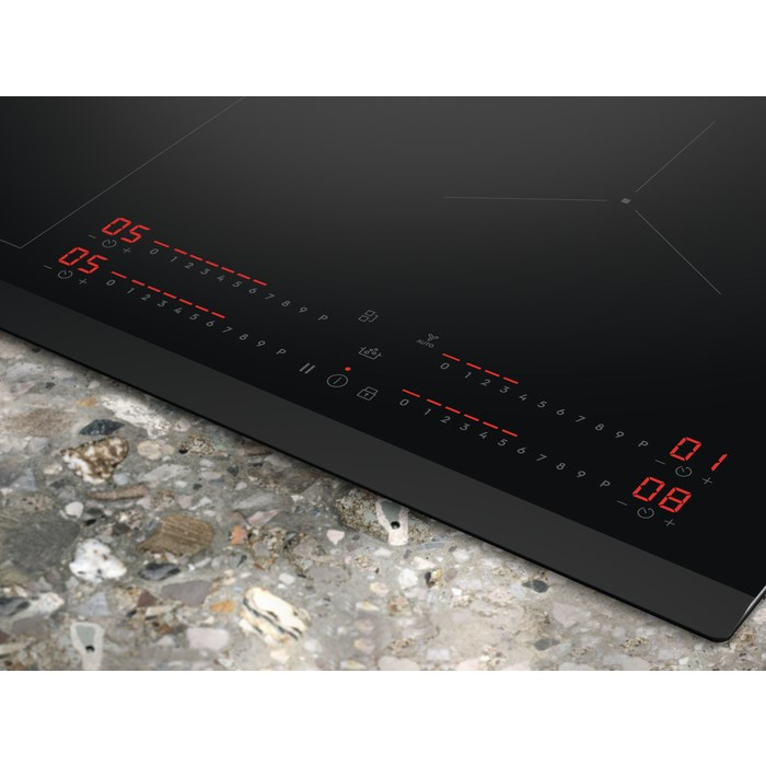 Plită cu Inducție Electrolux EIS62453IZ, 59 cm, 4 Zone Infinite, Funcție Bridge, Hob2Hood, Control Slider, Negru pukika.ro [8]