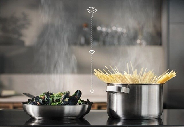 Plită cu Inducție Electrolux EIS77453, 68 cm, 4 Zone Infinite, Hob2Hood, Funcție Bridge, Control Slider, Negru pukika.ro [2]