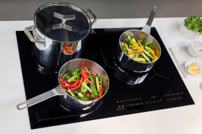 Plită cu Inducție Electrolux EIV835, 78 cm, 4 Zone, Touch Control, Funcție PowerBoost, Negru pukika.ro [6]