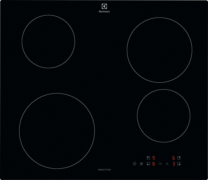 Plită cu Inducție Electrolux LIB60420CK, 60 cm, 4 Zone, Touch Control, Funcție Boost, Timer, Negru pukika.ro [1]