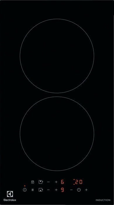 Plită cu Inducție Electrolux LIT30231C Domino, 290 mm, 2 Zone, Touch Control, Funcție PowerBoost, Negru pukika.ro [1]