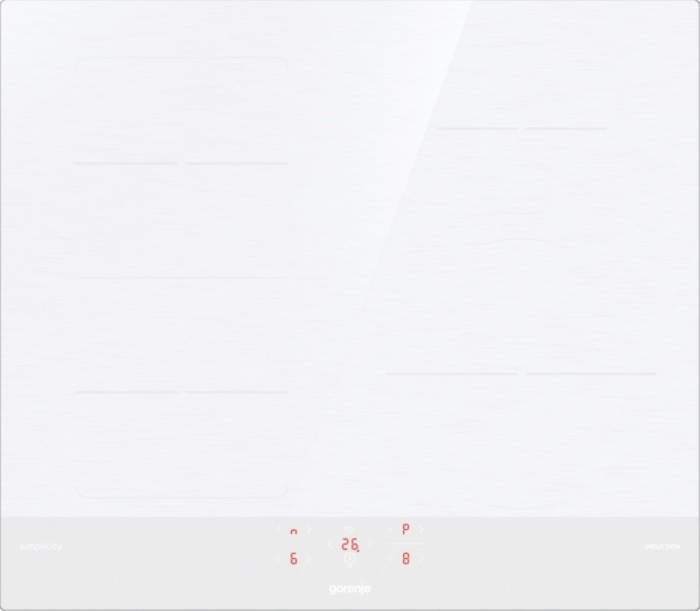 Plită cu Inducție Gorenje, 59,5 cm, 4 zone, Touch, sticlă ceramică, Alb pukika.ro [2]