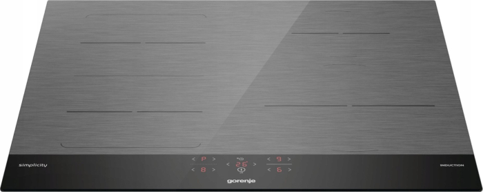 Plită cu Inducție Gorenje, 59,5 cm, 4 zone, Touch, sticlă ceramică, Gri pukika.ro [5]