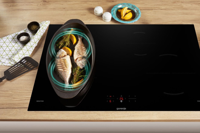 Plită cu Inducție Gorenje, 79,5 cm, 4 zone, Touch, sticlă ceramică, Negru pukika.ro [10]