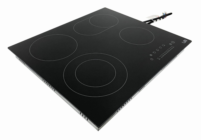 Plită cu Inducție LIN, 59 cm, 7200 W, 4 zone, Touch, Negru pukika.ro [3]