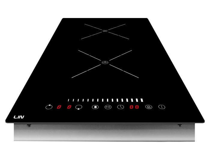 Plită cu inducție LIN LI-A23511, 52 cm, 2 arzătoare, Touch, sticlă, Negru pukika.ro [3]