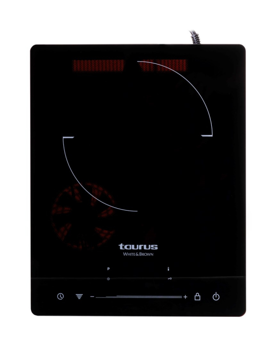 Plită cu Inducție Taurus, 29 cm, 2000 W, 1 zona, Touch, Negru pukika.ro [2]