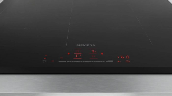 Plită Electrică Vitroceramică Siemens ED651HSC1E, 60 cm, 4 Zone, TouchSlider, PowerBoost, Timer, Sticlă Neagră pukika.ro [5]