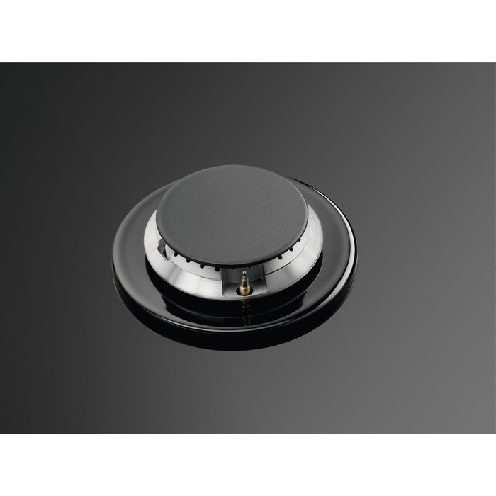 Plită pe Gaz Electrolux KGG6426K, 60 cm, 4 Arzătoare, Aprindere Electrică, Siguranță Gaz, Grătare Fontă, Negru pukika.ro [10]