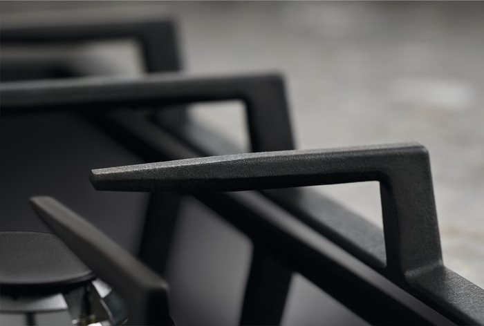 Plită pe Gaz Electrolux KGG75362K, 75 cm, 5 Arzătoare, Grătare Fontă, Aprindere Integrată, Negru pukika.ro [2]