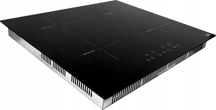 Plită pe gaz LIN LI-B47400, 7400 W, 4 arzătoare, sticla ceramica, Negru pukika.ro [4]