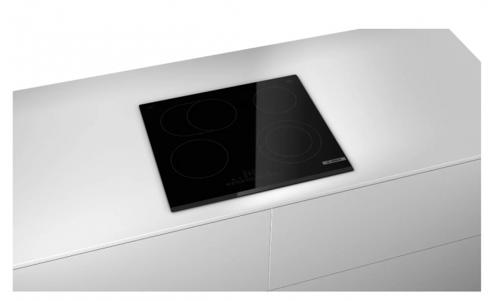 Plită vitroceramică Bosch PKN631FP2E, 60 cm, 4 zone, DirectSelect, PowerBoost, Negru pukika.ro [2]