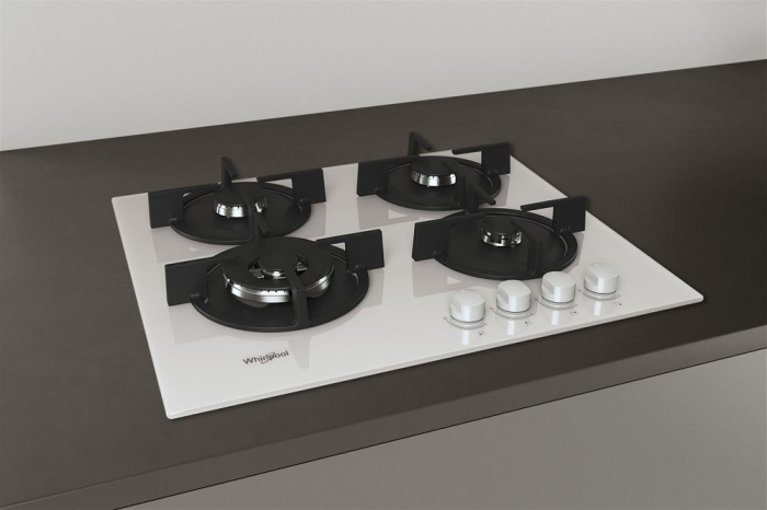 Plită Vitroceramică Whirlpool AKT 625/WH, 59 cm, 4 Zone de Gătit, Touch Control, Indicator Căldură Reziduală, Alb pukika.ro [6]