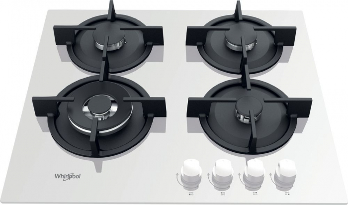 Plită Vitroceramică Whirlpool AKT 625/WH, 59 cm, 4 Zone de Gătit, Touch Control, Indicator Căldură Reziduală, Alb pukika.ro [8]