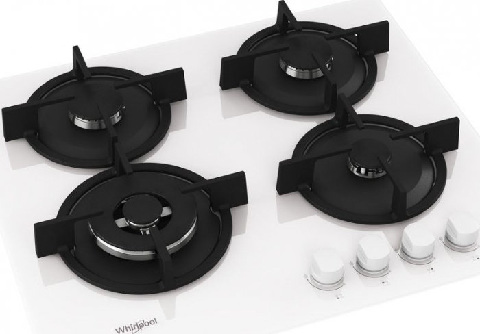 Plită Vitroceramică Whirlpool AKT 625/WH, 59 cm, 4 Zone de Gătit, Touch Control, Indicator Căldură Reziduală, Alb pukika.ro [9]