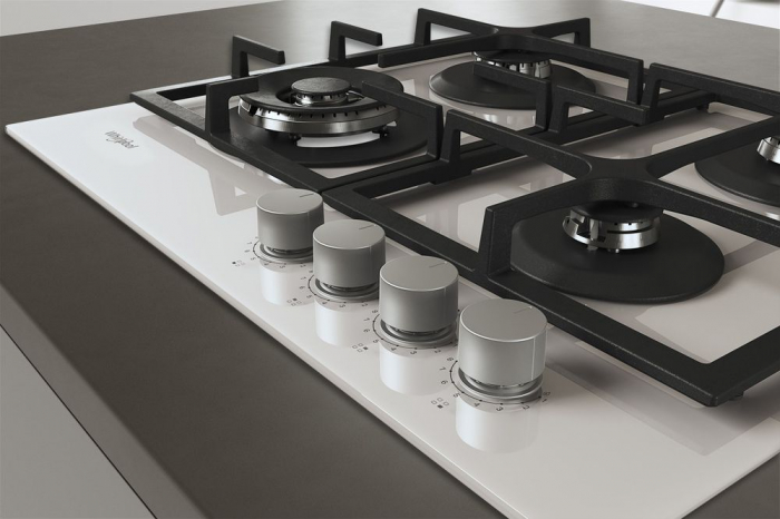 Plită Vitroceramică Whirlpool AKTL 629/WH, 59 cm, 4 Zone de Gătit, Touch Control, Timer, Indicator Căldură Reziduală, Alb pukika.ro [2]