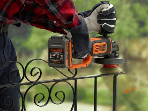 Polizor Unghiular Black & Decker, 18 V, disc 125 mm, 8600 RPM, fara acumulator si incarcator, Negru pukika.ro [3]