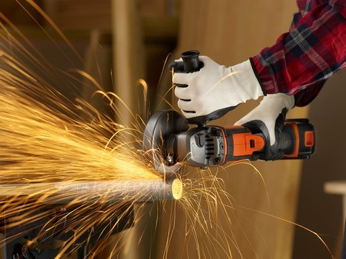 Polizor Unghiular Black & Decker, 18 V, disc 125 mm, 8600 RPM, fara acumulator si incarcator, Negru pukika.ro [7]