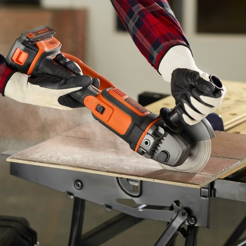 Polizor Unghiular Black & Decker, 18 V, disc 125 mm, 8600 RPM, fara acumulator si incarcator, Negru pukika.ro [8]