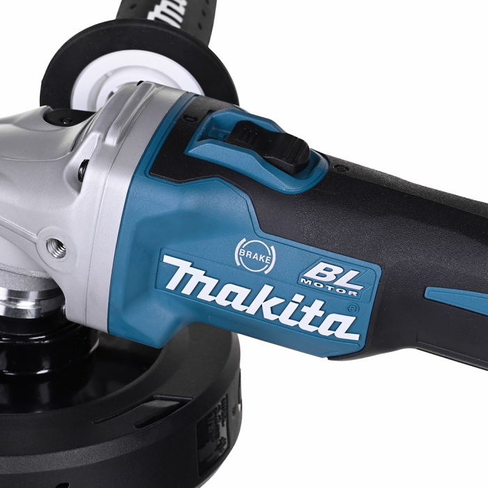 Polizor Unghiular Makita, 18 V, disc 125 mm, 8500 RPM, fara acumulator si incarcator, Albastru pukika.ro [4]